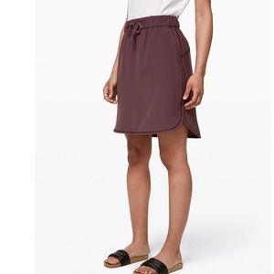 Lululemon On The Fly skirt